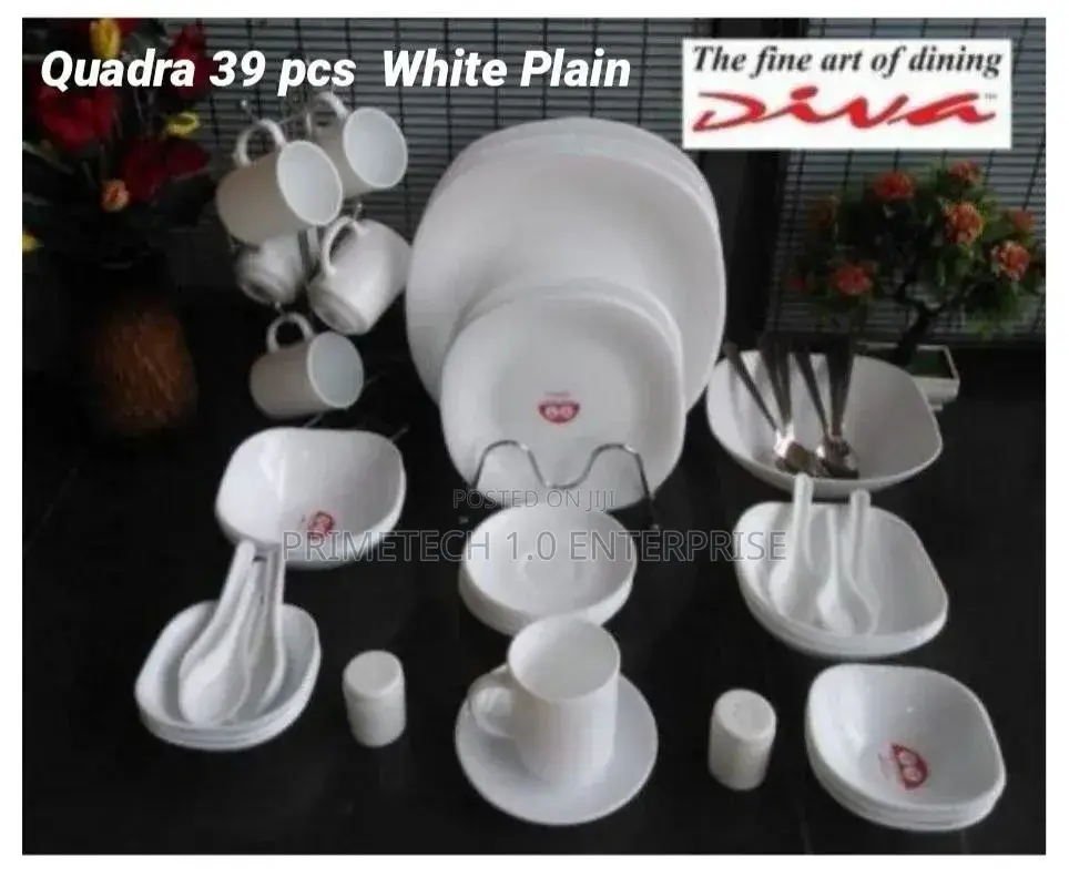 39pcs Classique Qadra Dinner Set