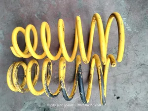 Original Ex Japan Toyota Harrier Old Model Yellow Coil Springs