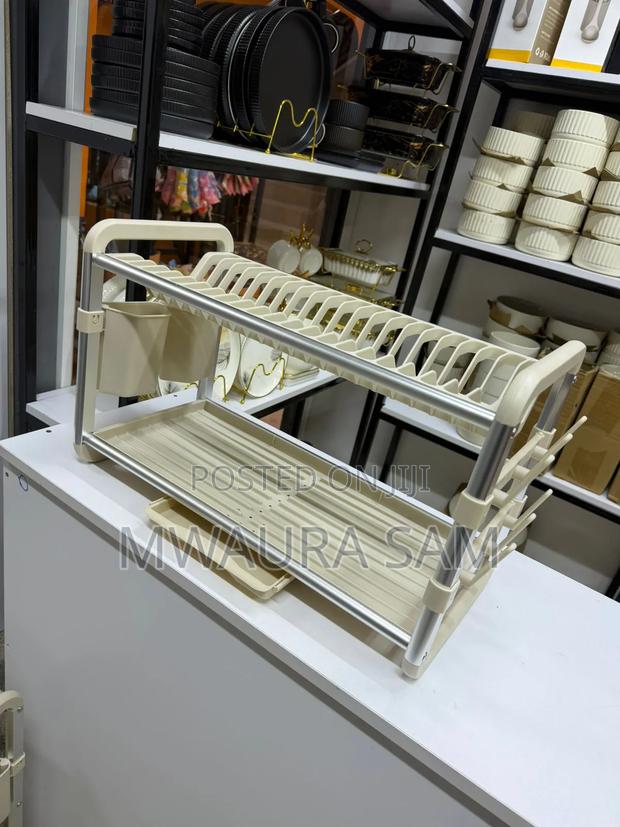 2 Tier Dish Drying Rack Fir Kitchen Counter