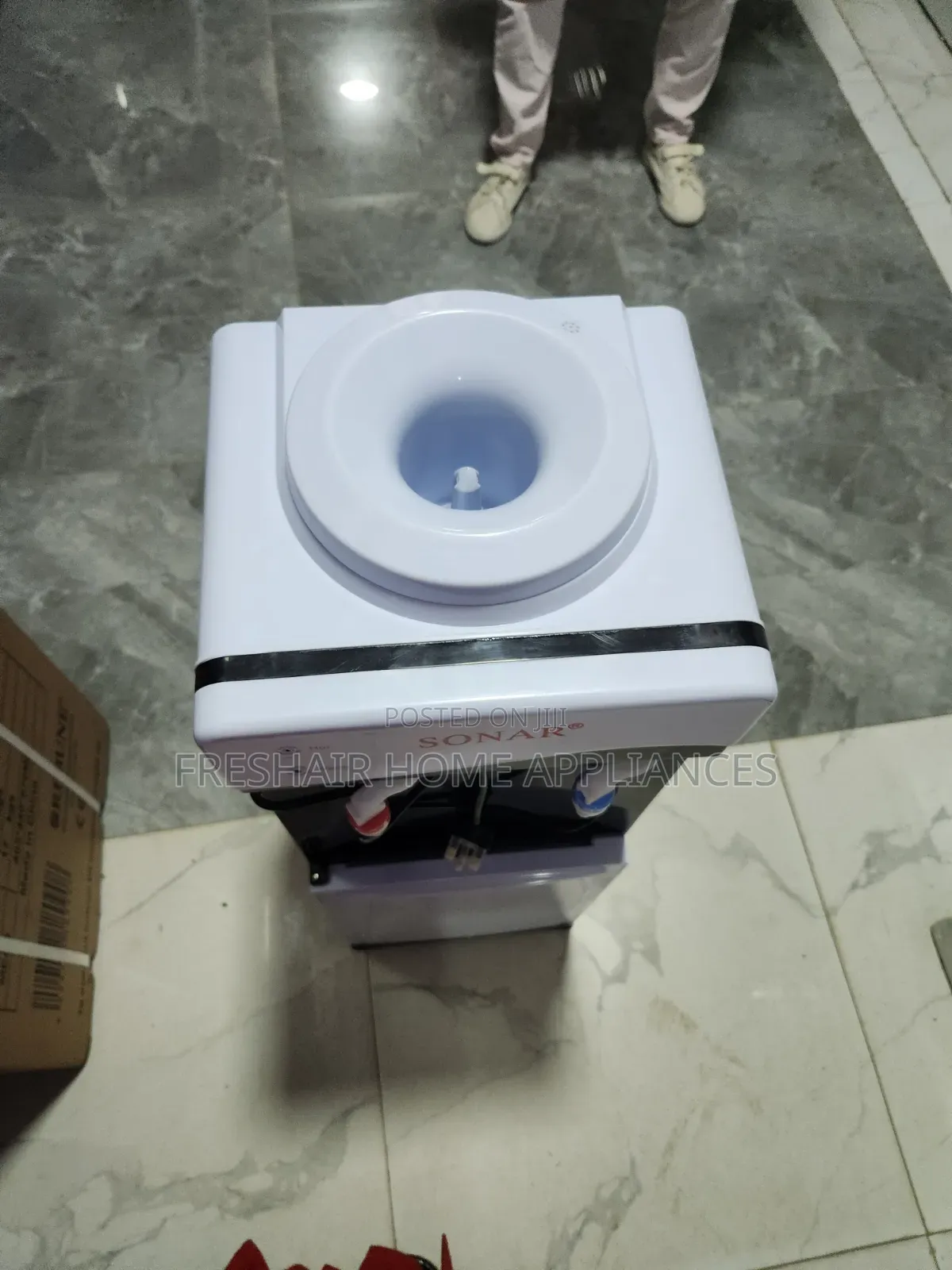 Water Dispenser ( Hot Normal) Black and White