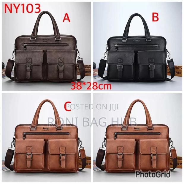 Jeep Double Pocket Laptop Bags - thumbnail 2
