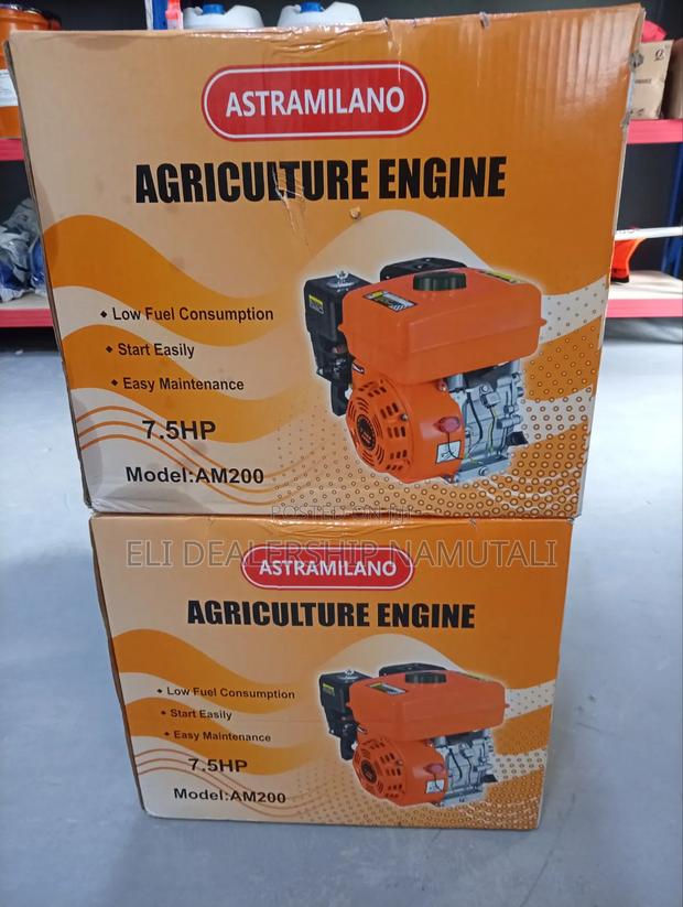 Astramilano 7.5hp Air-Cooled Petrol Engine for Industrial Applications