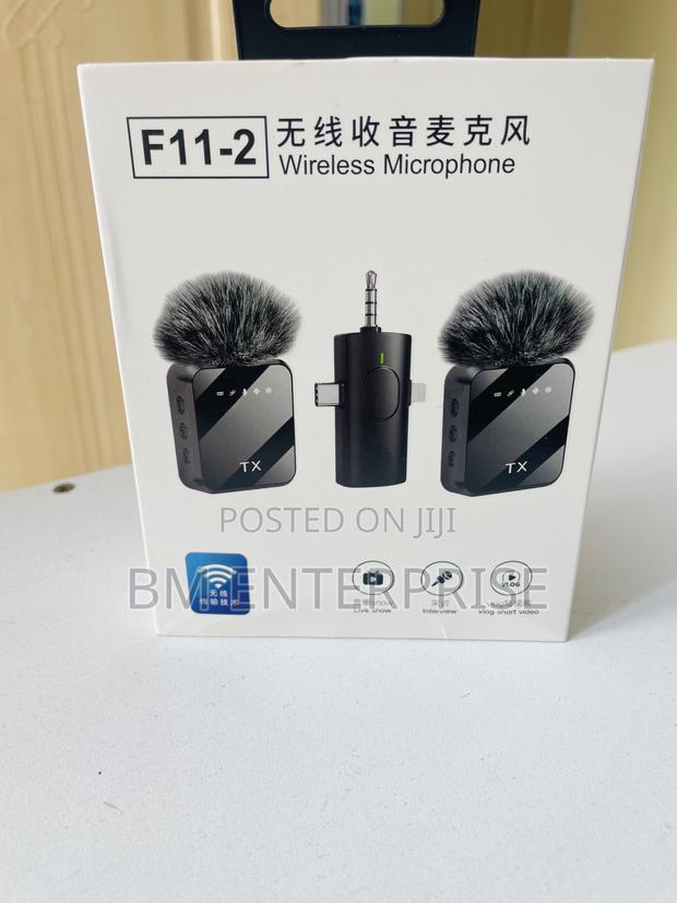 F11-2 Dual Wireless Microphone With Noise Reduction