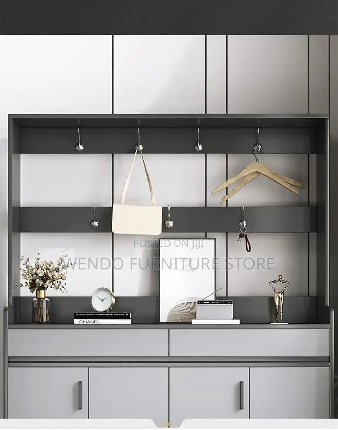 Storage Units; Gray Modern Home Storage Units