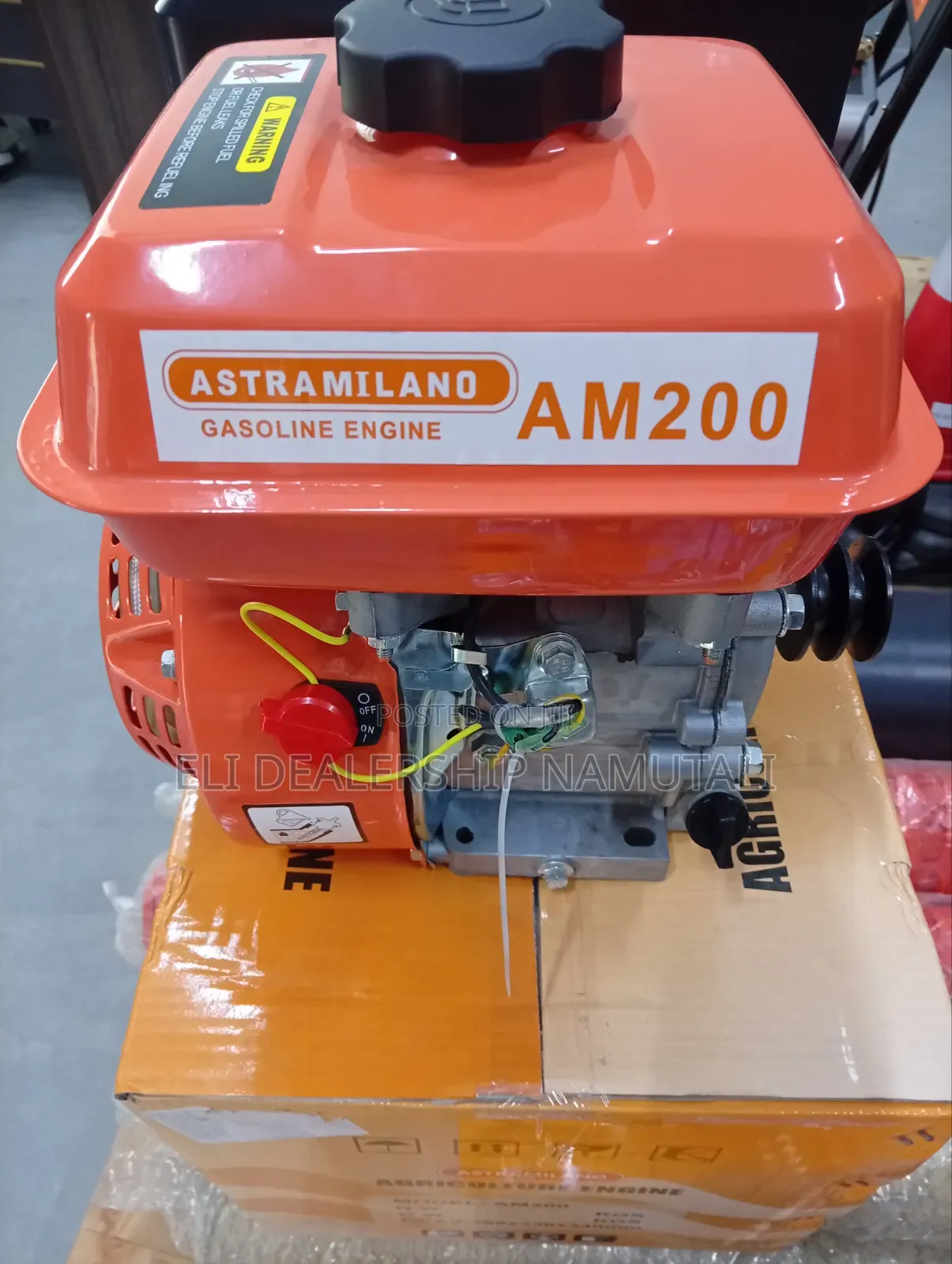 Astramilano Am200 7.5hp Petrol Engine – Heavy Duty Farm Power Unit