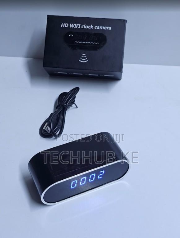 Wifi Spy Clock Camera Hidden Security Camera With Remote Phone Viewing