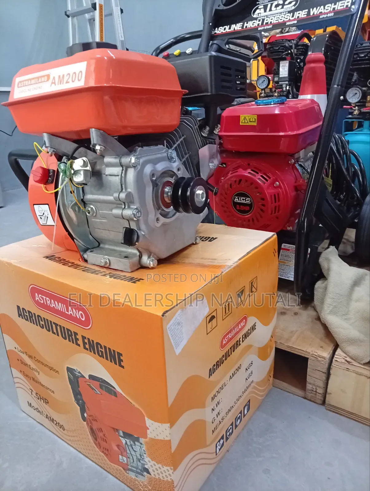 Astramilano Am200 4-Stroke Petrol Engine With Recoil Start