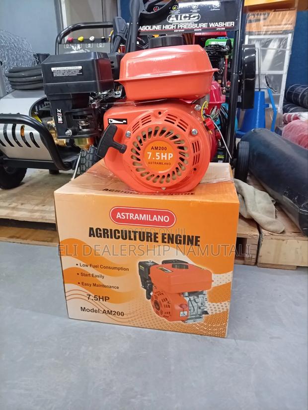 Powerful 7.5hp Petrol Engine for Farming and Industrial Machines