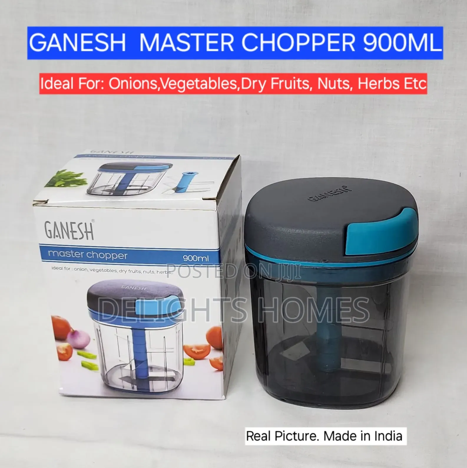 Ganesh Master Chopper 900ml _B