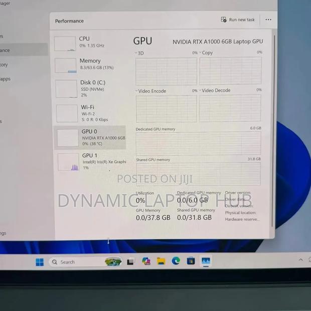 Laptop Dell Precision 5680 64GB Intel Core i7 SSD 512GB - thumbnail 3