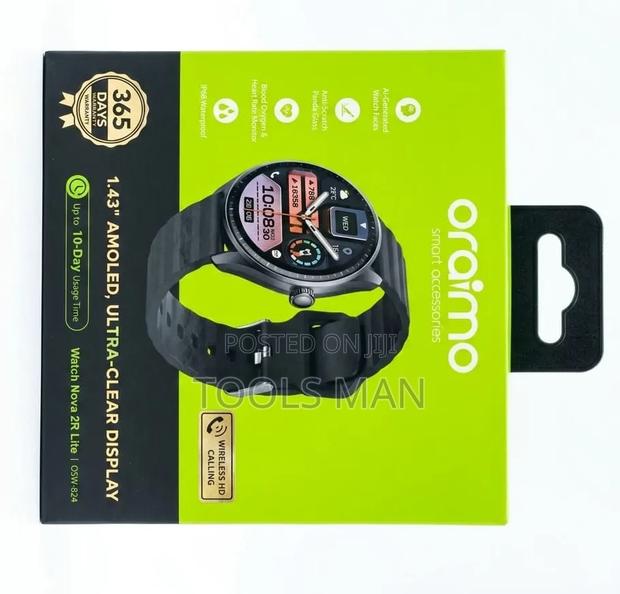 Oraimo Watch Nova 2r Lite Smartwatch - Amoled Display Hd Calling. - thumbnail 2