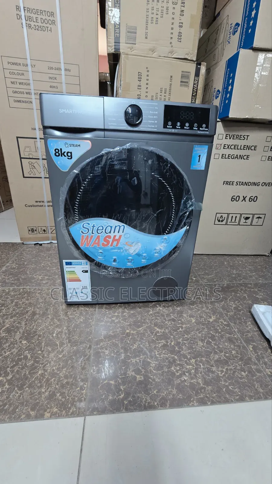 8kgs Front Load Washing Machine Fully Auto at Ksh32499.