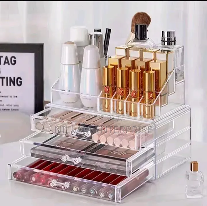 Acrylic Transparent Makeup Drawer/ Organizer