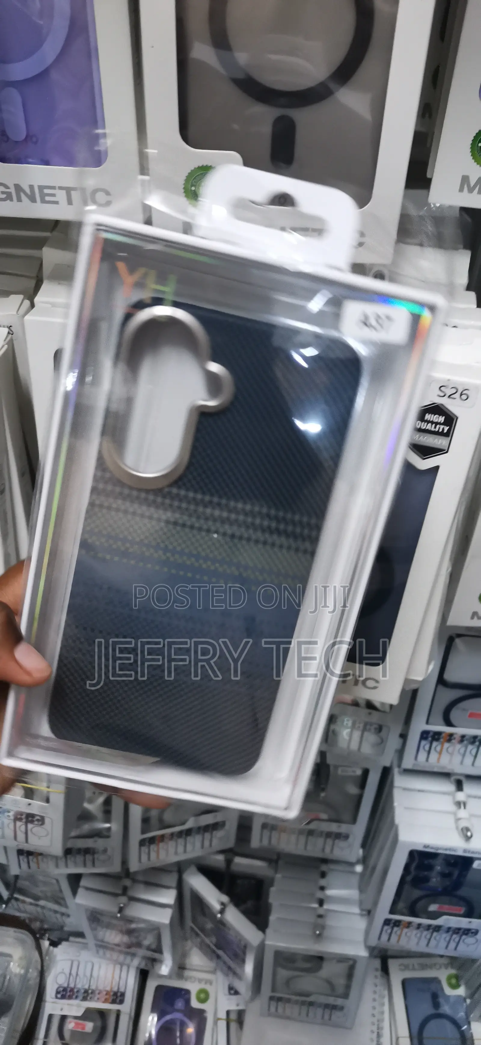 Samsung A37 Woven Diagonal Geometric Pattern Case