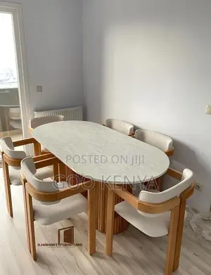 Dining Set; Heavy-Duty Solid Wood Dining Chair With Table for Home