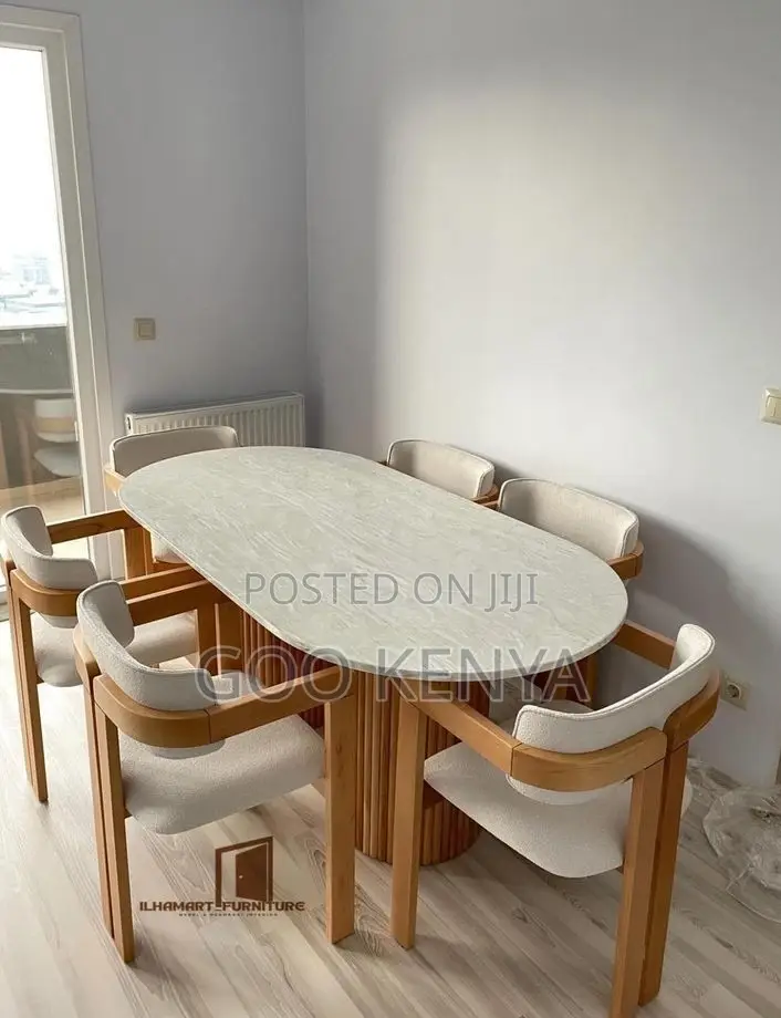 Dining Set; Heavy-Duty Solid Wood Dining Chair With Table for Home
