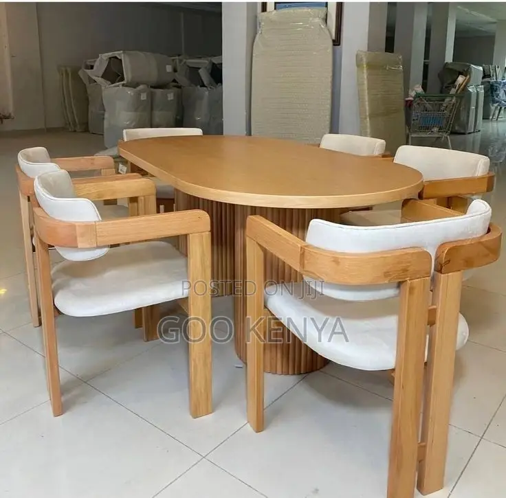 Dining Set; Heavy-Duty Solid Wood Dining Chair With Table for Home