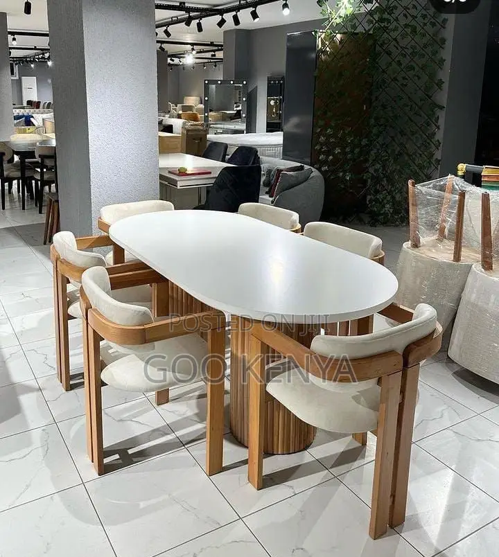 Dining Set; Heavy-Duty Solid Wood Dining Chair With Table for Home