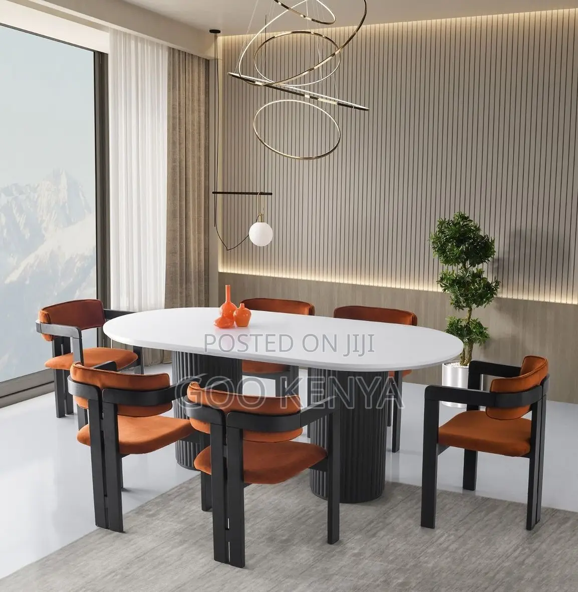 Dining Set; Heavy-Duty Solid Wood Dining Chair With Table for Home