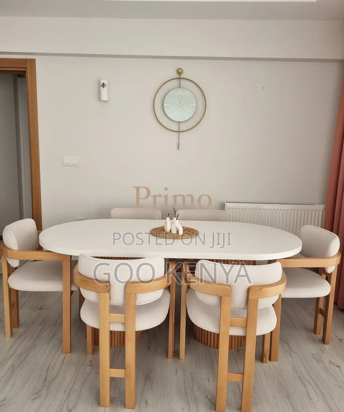 Dining Set; Heavy-Duty Solid Wood Dining Chair With Table for Home