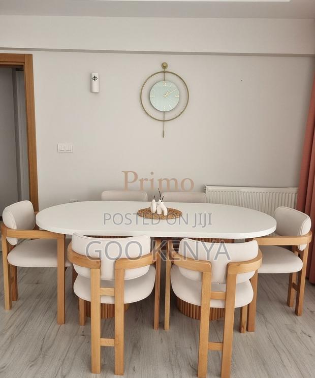Dining Set; Heavy-Duty Solid Wood Dining Chair With Table for Home - thumbnail 10