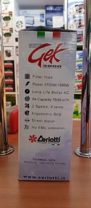 Gek3800 Ceriotti Blow Dryer
