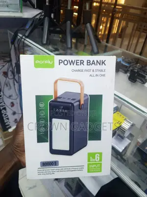 Porpiu 80000mah Power Bank 22.5w Fast Charging Portable