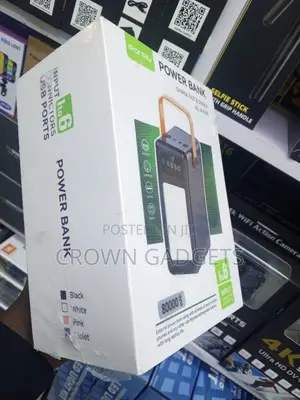 Porpiu 80000mah Power Bank 22.5w Fast Charging Portable