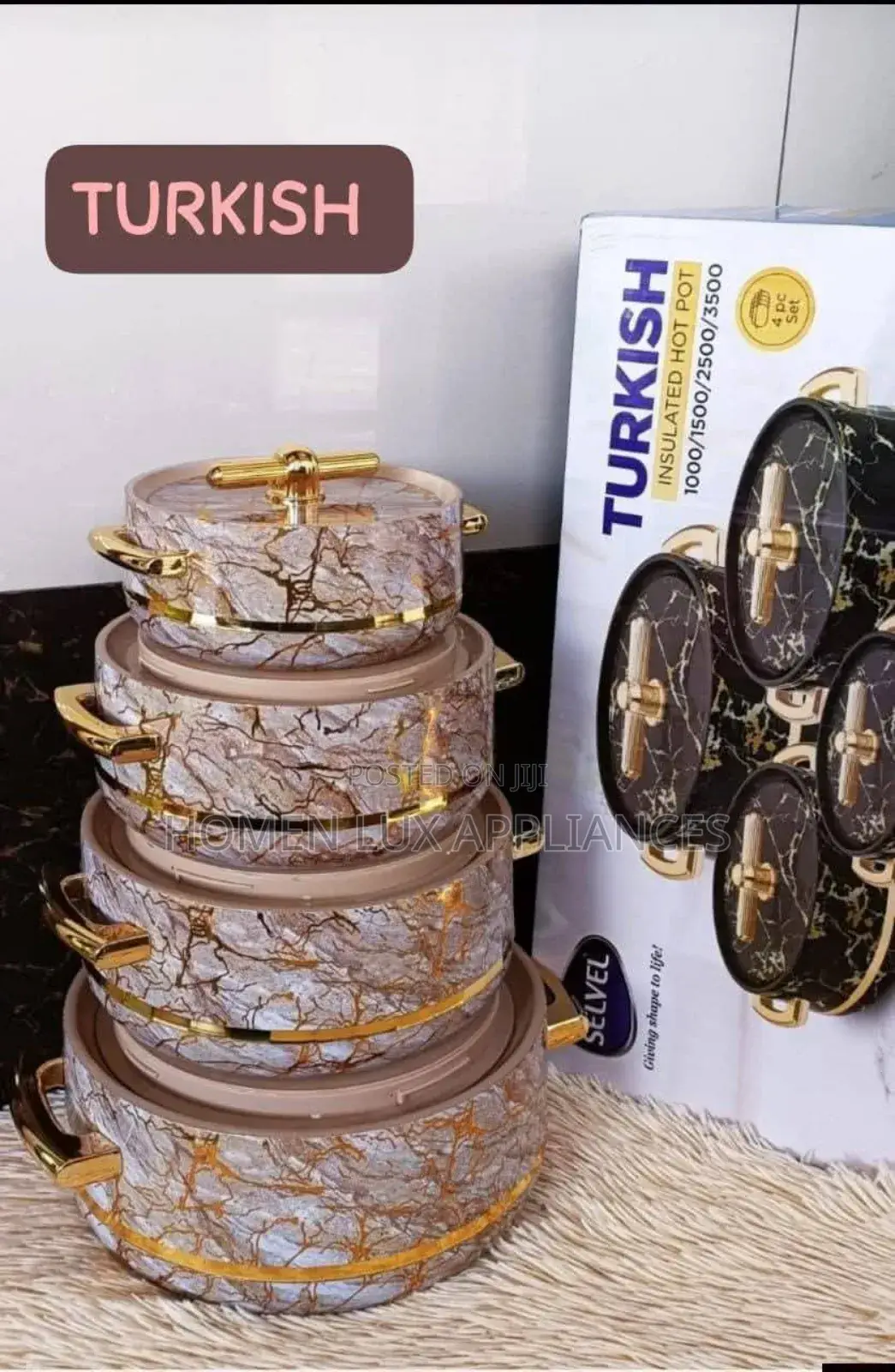 Turkish Luxury Casserole Set