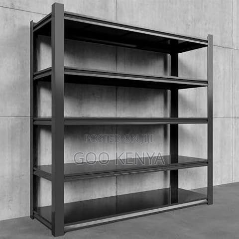 Storage Rack; High Capacity 5 Tier Steel Storage Rack Cabinet - thumbnail 2