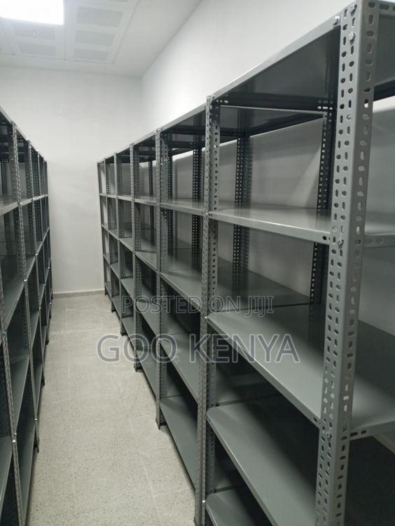 Storage Rack; High Capacity 5 Tier Steel Storage Rack Cabinet - thumbnail 3