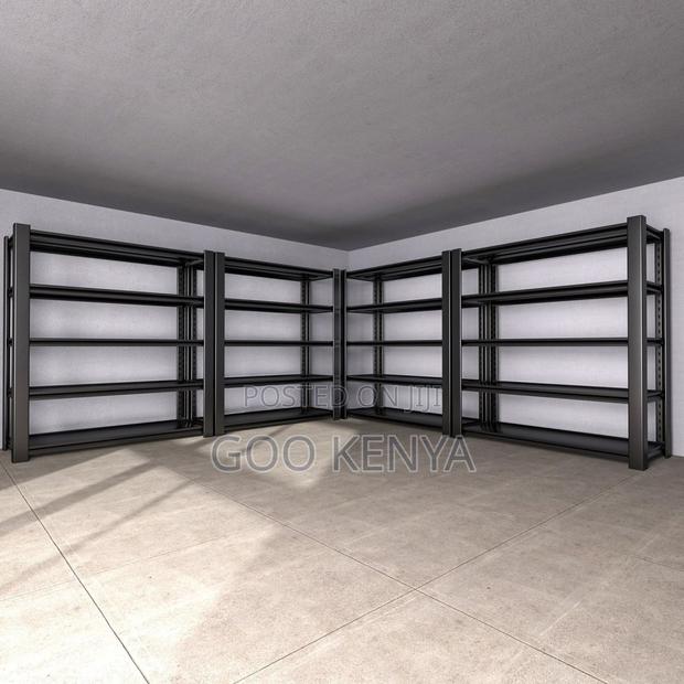 Storage Rack; High Capacity 5 Tier Steel Storage Rack Cabinet - thumbnail 7