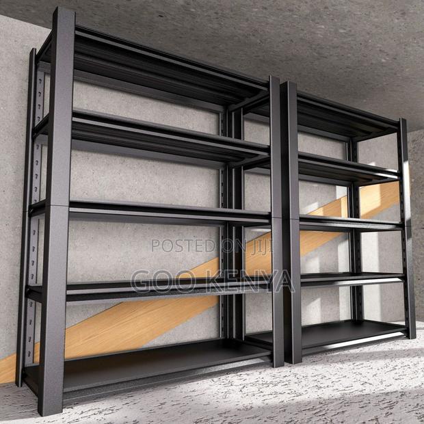 Storage Rack; High Capacity 5 Tier Steel Storage Rack Cabinet - thumbnail 10