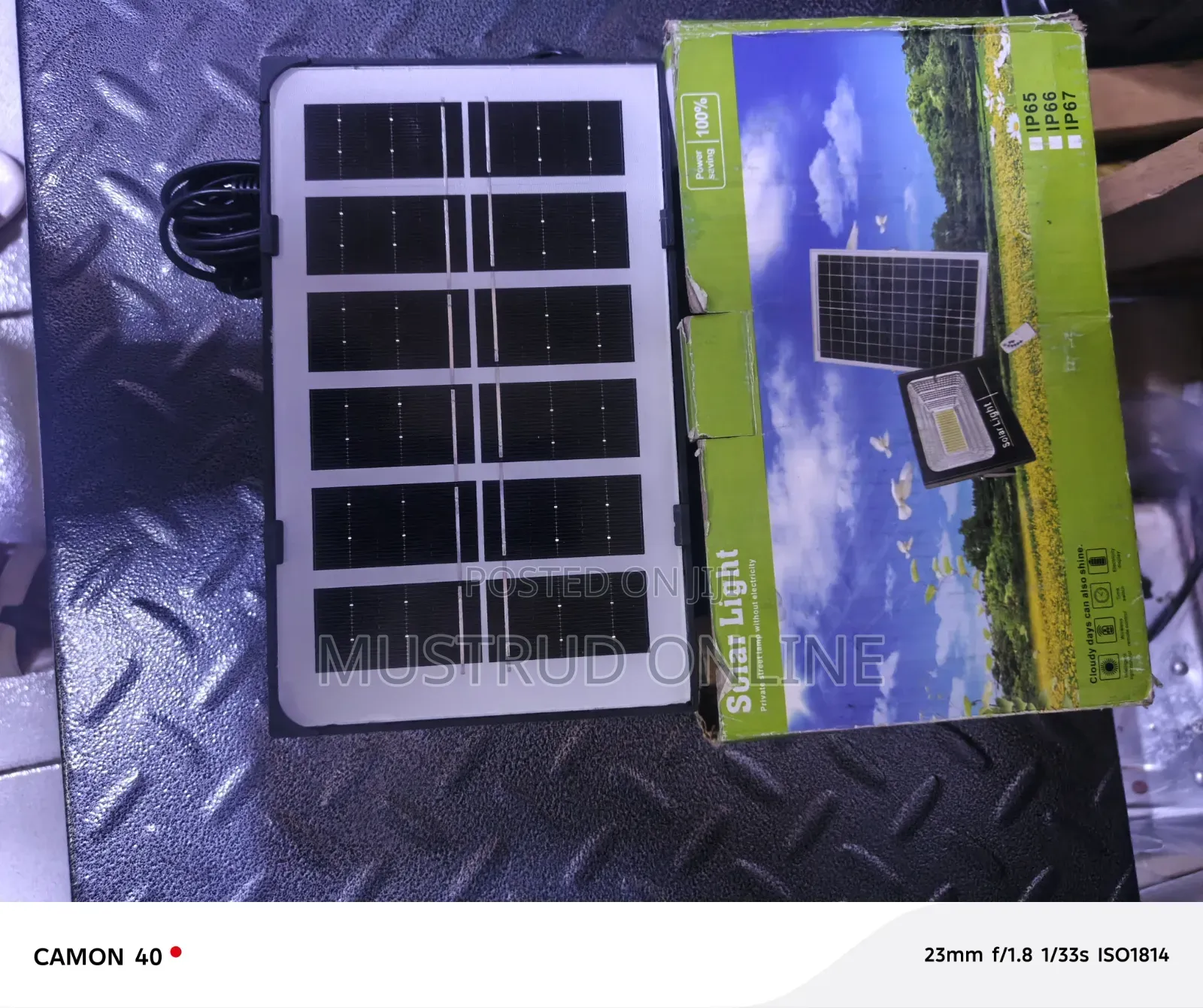 100w Solar Led Flood Light
