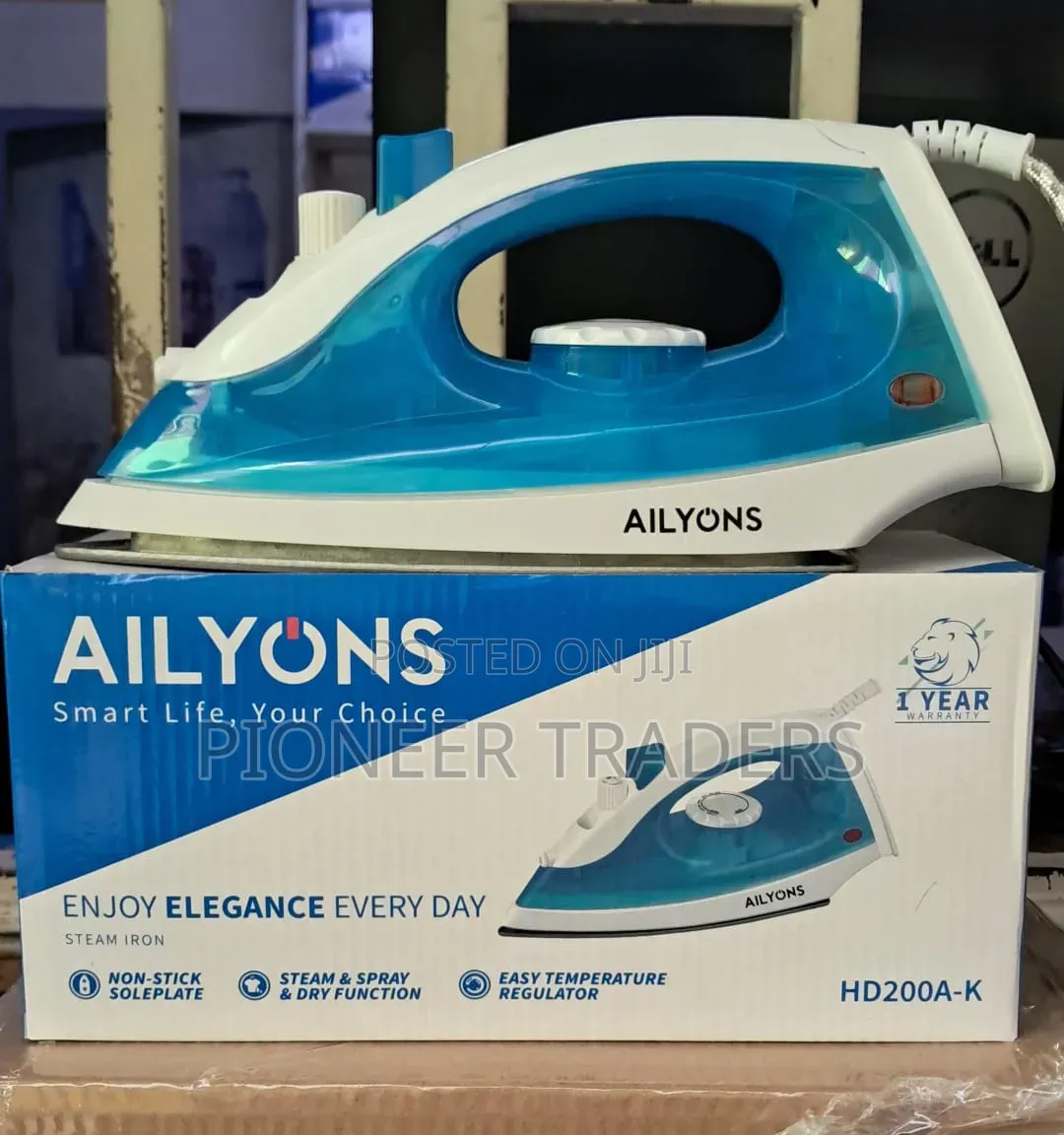 *Ailyons Steam Ironbox