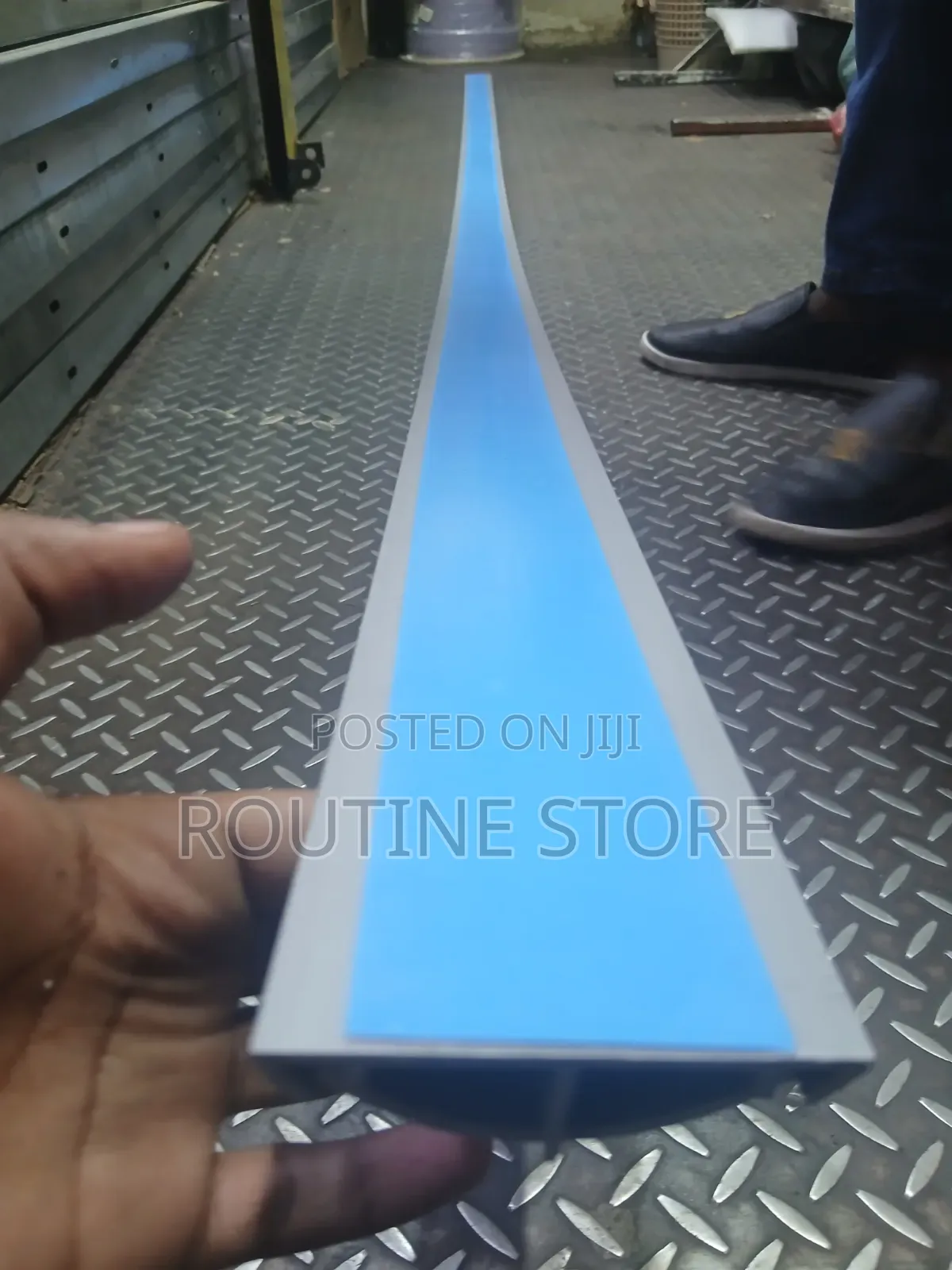 PVC Floor Trunking With Adhesive Glue