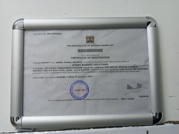 A4 Snapper Frame A4-Size Documents (210 × 297 Mm).