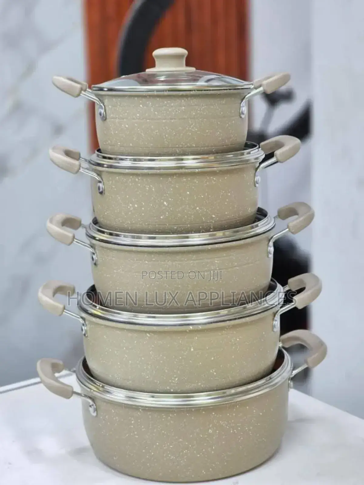 White Ceramic Casserol Set