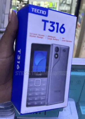 New Tecno T316 Black