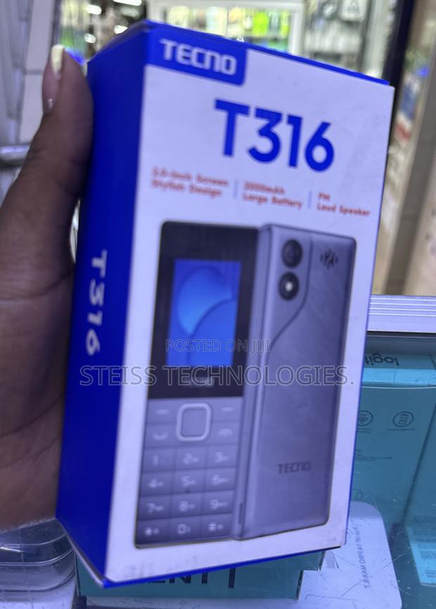 New Tecno T316 Black - thumbnail 3