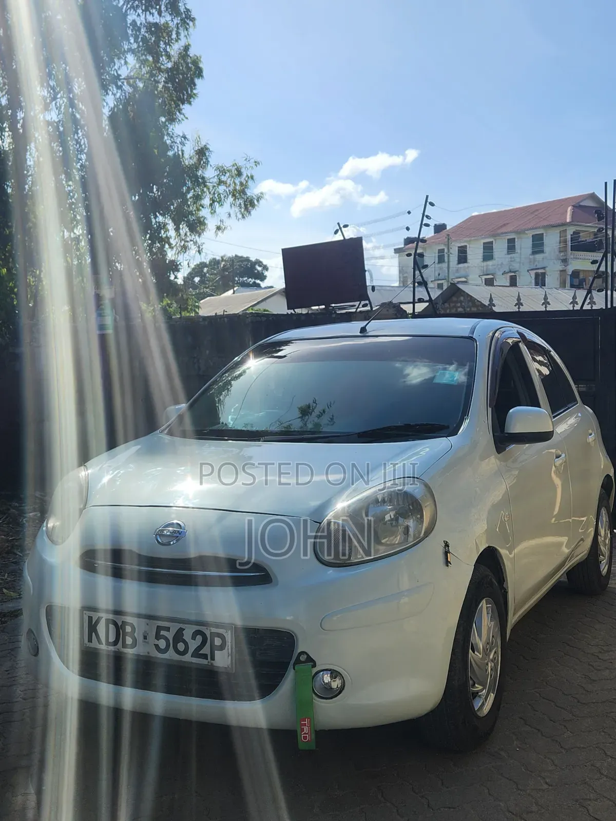 Nissan March 2012 White