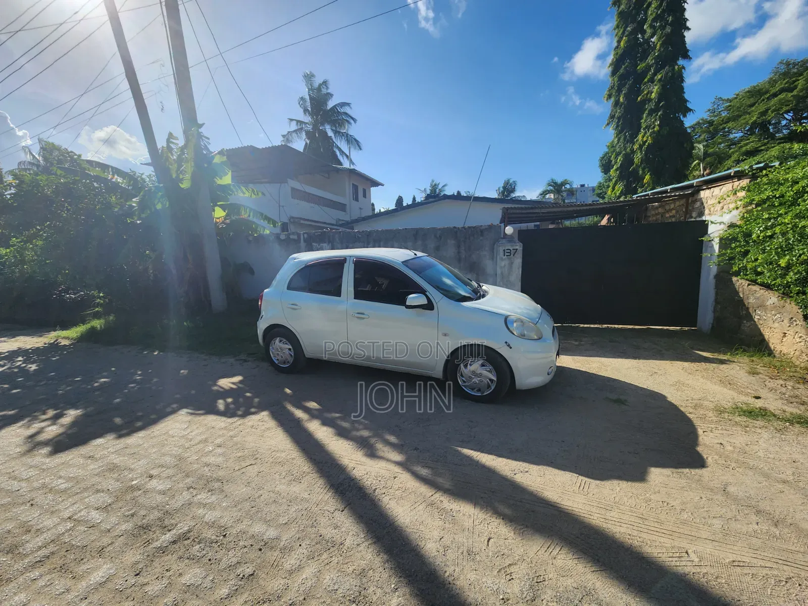 Nissan March 2012 White