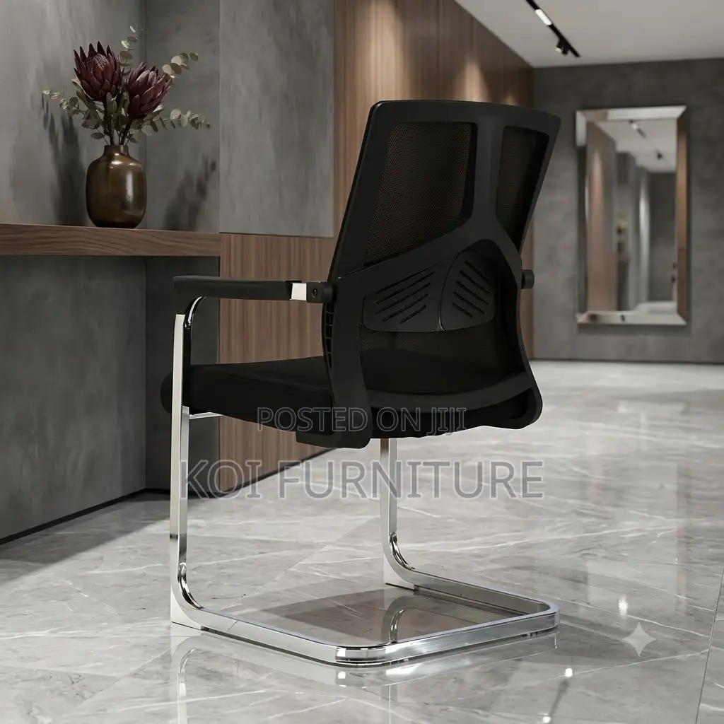 Office Chairs; High Back Visitors Mesh Office Seat
