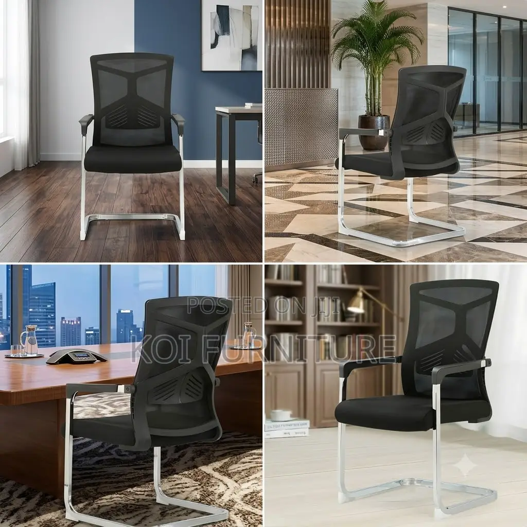 Office Chairs; High Back Visitors Mesh Office Seat