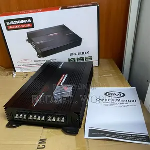 . Boschmann Bm600.4 Multi-Channel Audio Amplifier – Built to Impress