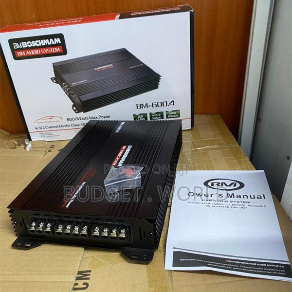 . Boschmann Bm600.4 Multi-Channel Audio Amplifier – Built to Impress