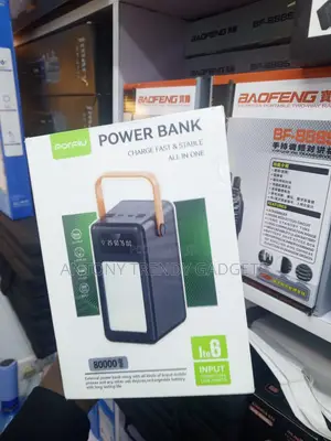 Porpiu Portable 80000mah Power Bank Charge 6 Devices