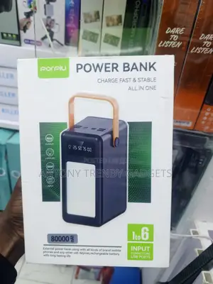 Porpiu Multi-Port Power Bank Fast Charging Battery Pack