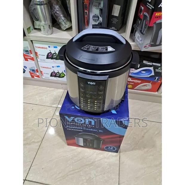 Electric Pressure Cooker 6l Von