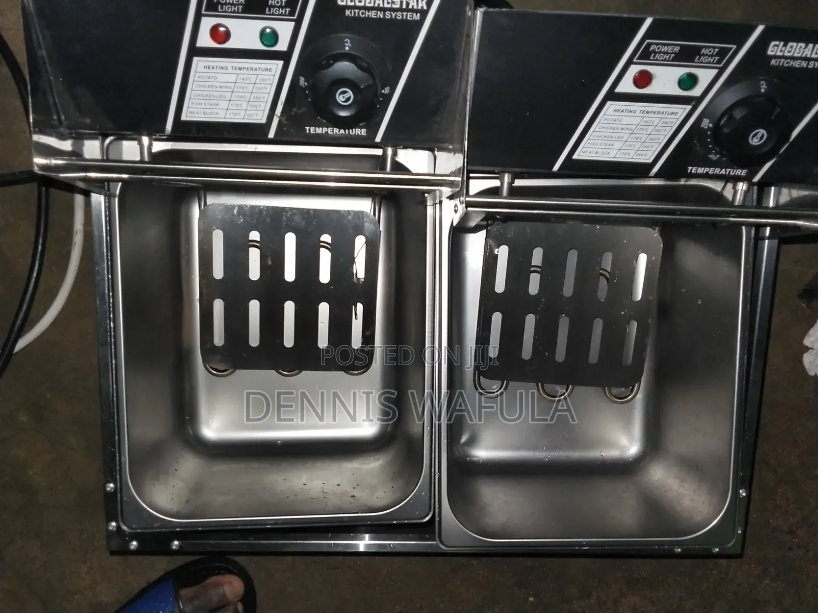 Fryer-Double Unit